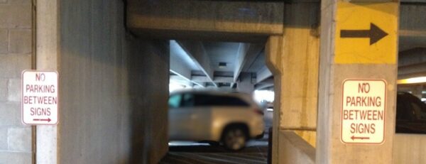 No Parking Sign - Look for God's Way Out