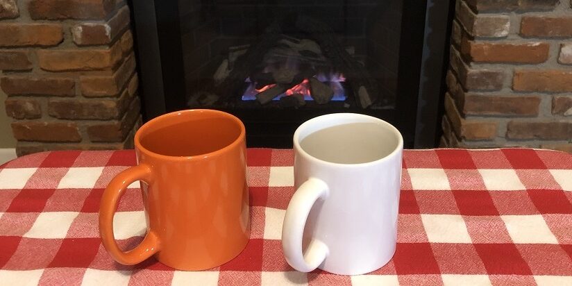 Primacy of Love - Mugs by Fireplace Mustard Patch