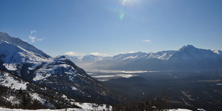 Winter in the Mountains